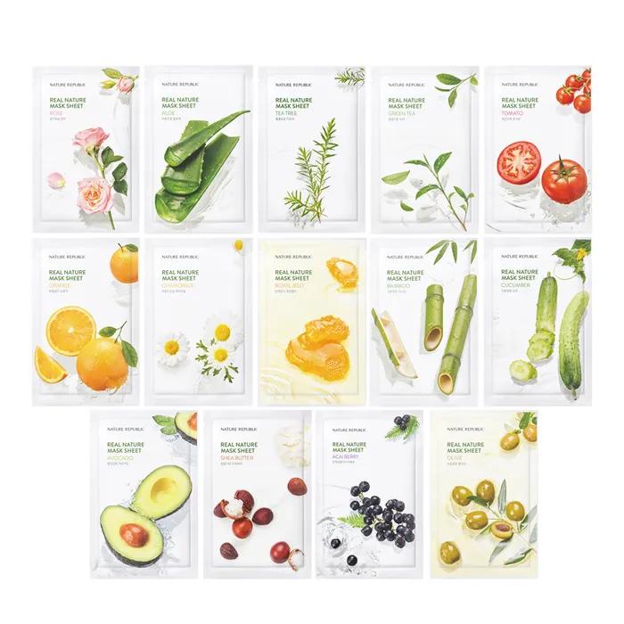 [10+10] Real Nature Mask Pack