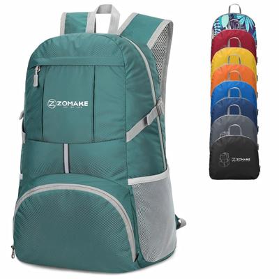 ZOMAKE Lightweight Foldable Large Capacity Outdoor Waterproof Hiking Daypack for with Chest Strap Backpack, 35L, Pocketable, Backpack, Mountaineering,