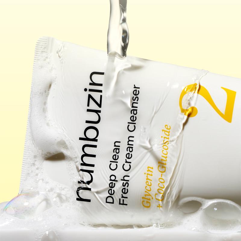 [numbuzin] No.2 Deep Clean Fresh Cream Cleanser 120ml