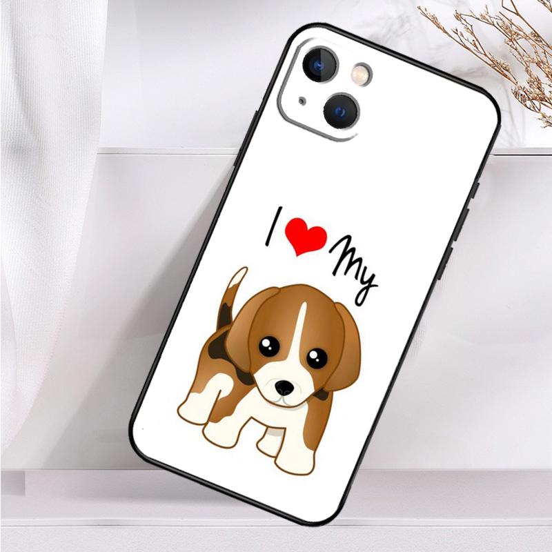 Beagle Dog Shockproof Case For iPhone 17 11 14 15 16 Pro Max Plus 12 13 Mini 16e 17 Air Phone Cover