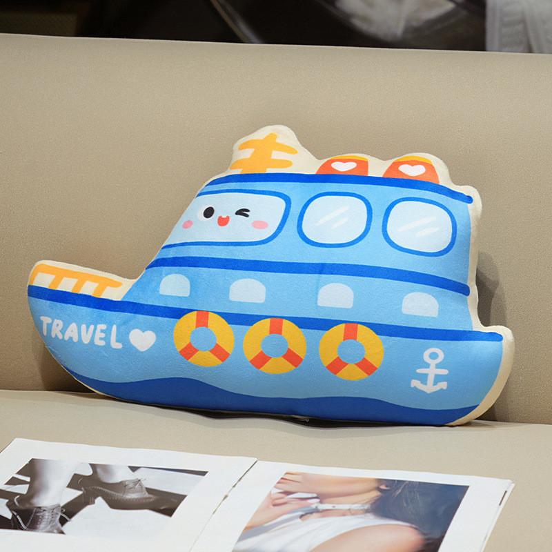 Truck Excavator Fire Plush Doll For Kids Soft Toy Birthday Decoration Present