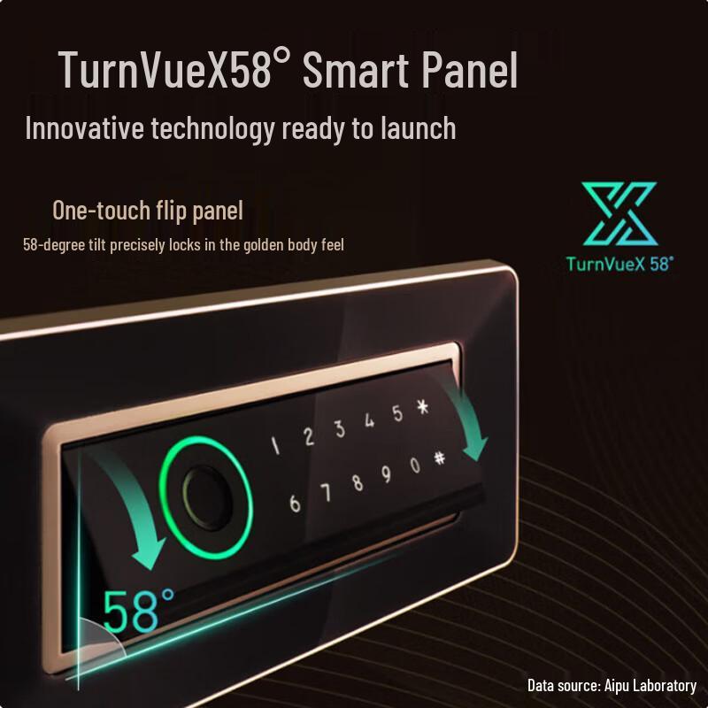 Aipu Smart Fingerprint & Password Home Safe