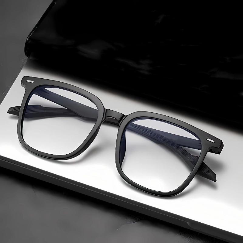 Ultra Light Large Black Frame Myopia Glasses For Women Enlarged Anti Blue Light Glasses Frame Eye Protection Near Sight Goggle