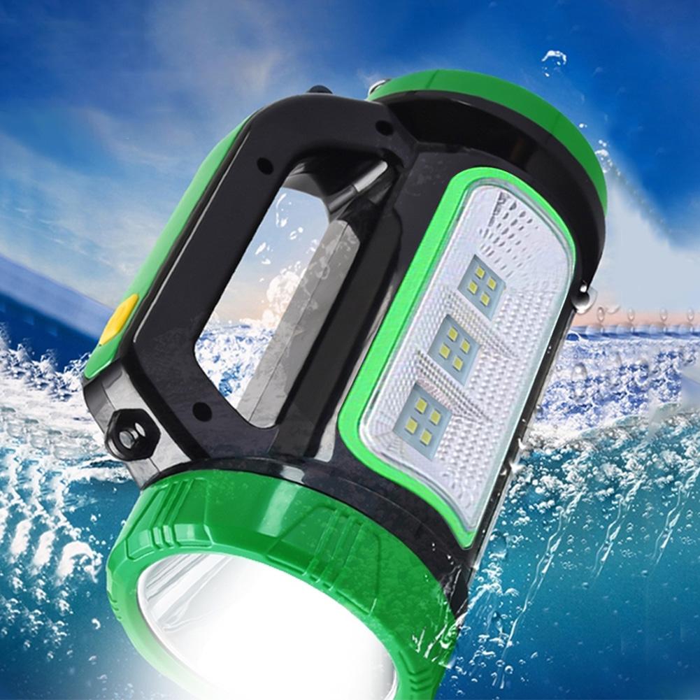 Portable Emergency Light USB Rechargeable Super Bright Outdoor Solar Torch Light Outdoor Camping Lantern for Emergency Repair
