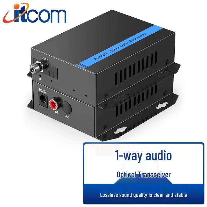 Itcom IT168 Series Audio Fiber Optic Converter
