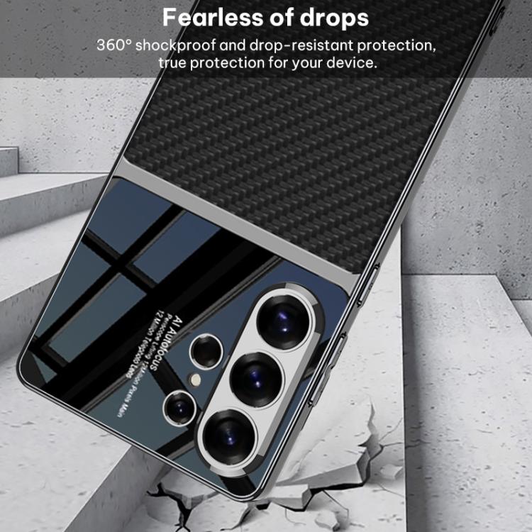 GKK Plating TPU + Leather Full Coverage Phone Case
