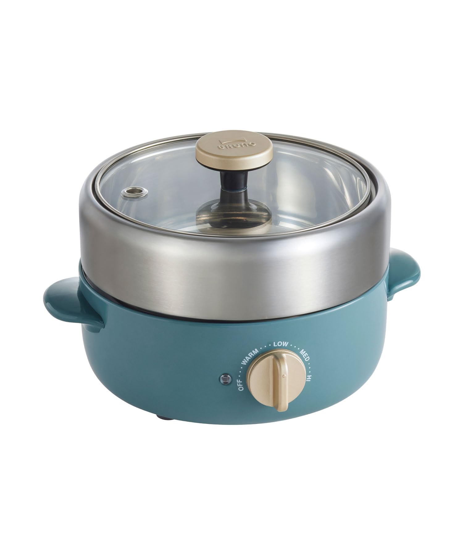 

BRUNO Электрокастрюля на одного или двоих компактная настольная Bruno Blue person, people, мульти-гриль, BOE115-BBL