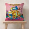 Cartoon The S-Simpsons-es Cushion Cover Inches Farmhouse Decor Home Throw Pillow Covers For Couch Decorations