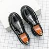 Fashion Handmade Leather Men Casual Shoes New Summer Driving Flats Fashion Style Male Loafers Outdoor Lazy Shoes Thick Bottom Moccasins