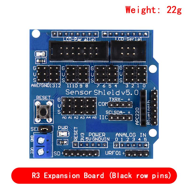 V5 Sensor Shield Expansion Board Shield For Arduino UNOR3 V5.0 Electronic Module Sensor Shield V5 expansion board