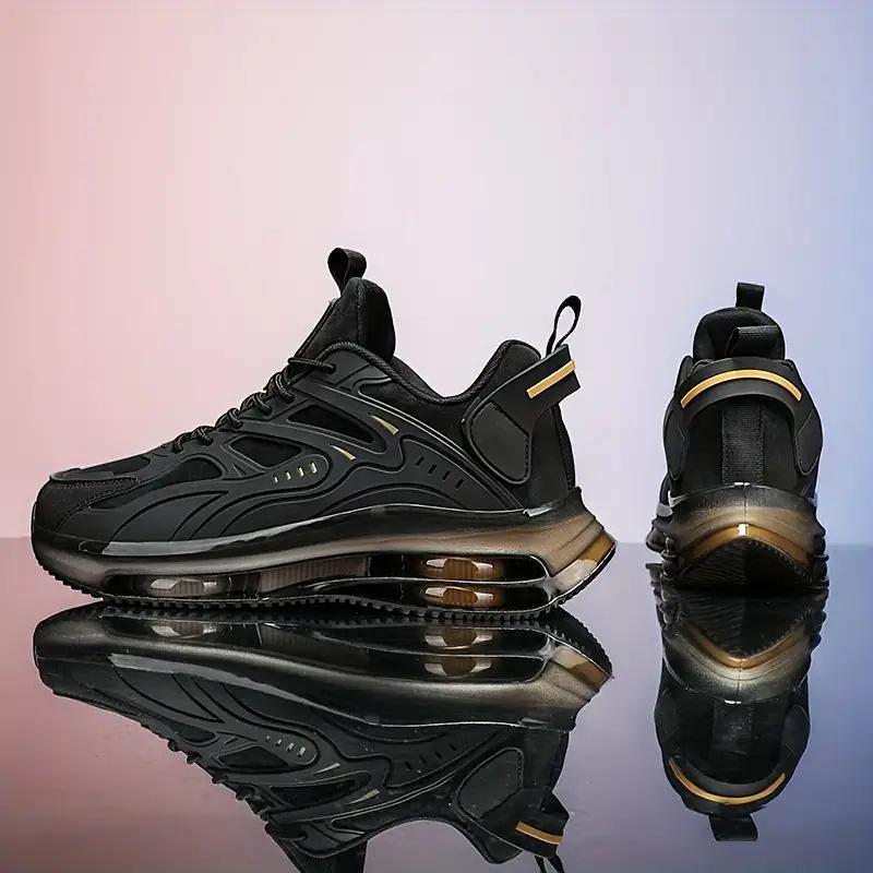 Fashion trend men's shoes non-slip shock-absorbing running shoes comfortable and breathable casual sports trendy shoes