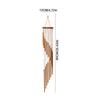 Carillón de viento de cobre con colgante para balcón, patio exterior, jardín, decoración del hogar, tubo de Metal, campanas de viento grandes, tubos