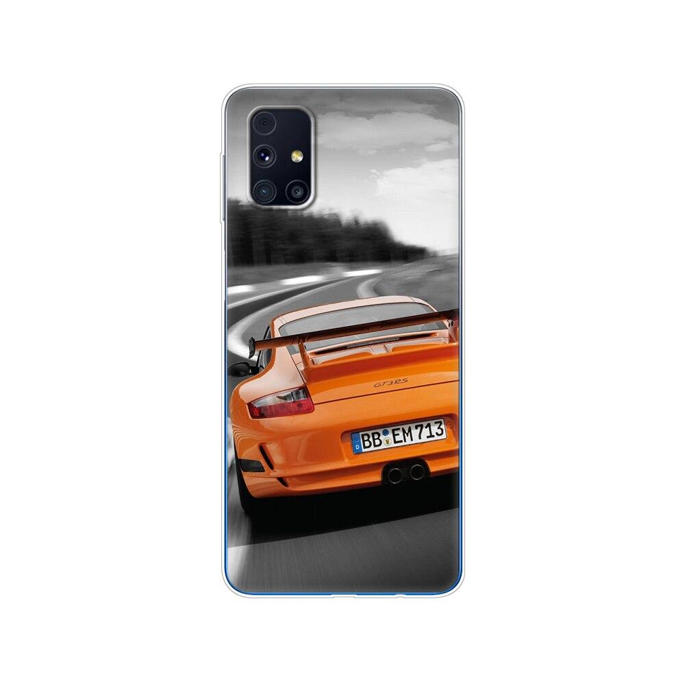 Für Samsung M31s Hülle 6.5 Tpu Weiches Silikon Rückseite Handyhülle Für Galaxy M31S M 31S m317f m317 Funda Winter Schnee Weihnachten