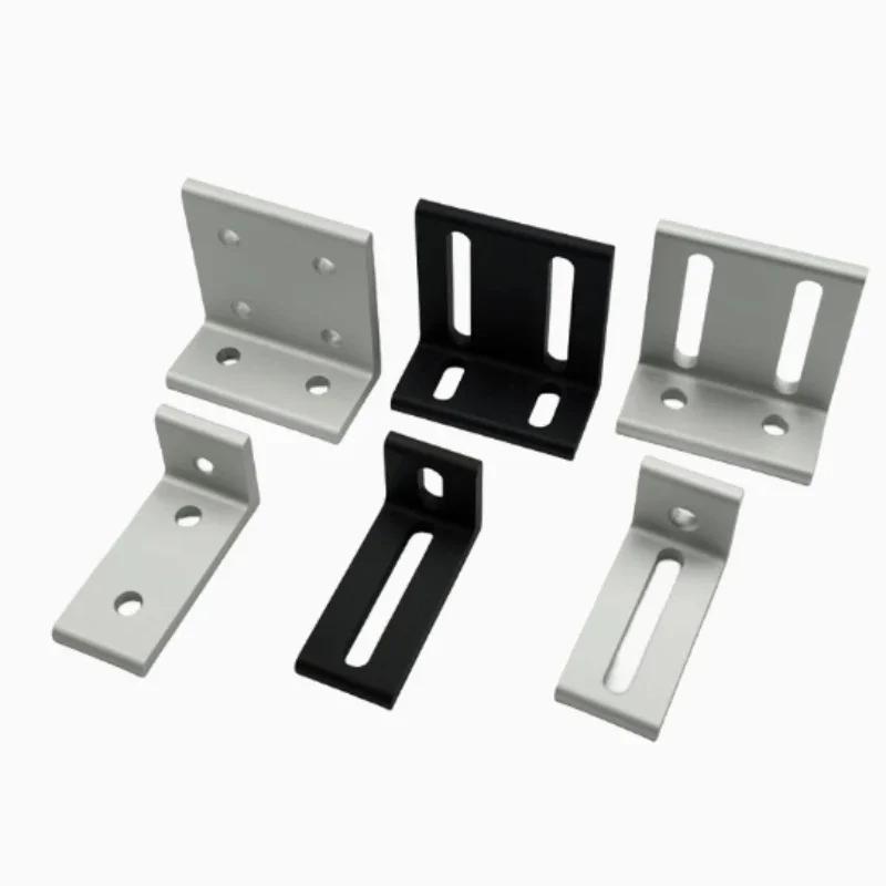 4 Stück Aluminiumprofil Vertikale Rechtwinklige Teileverbindung Unregelmäßiger Code Befestigung