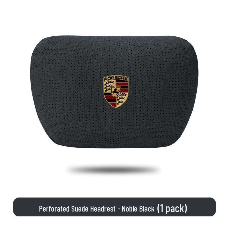 Almohada de apoyo para el cuello y la zona lumbar del reposacabezas del Porsche Macan/Cayenne: Compatible con 718, Panamera, 911