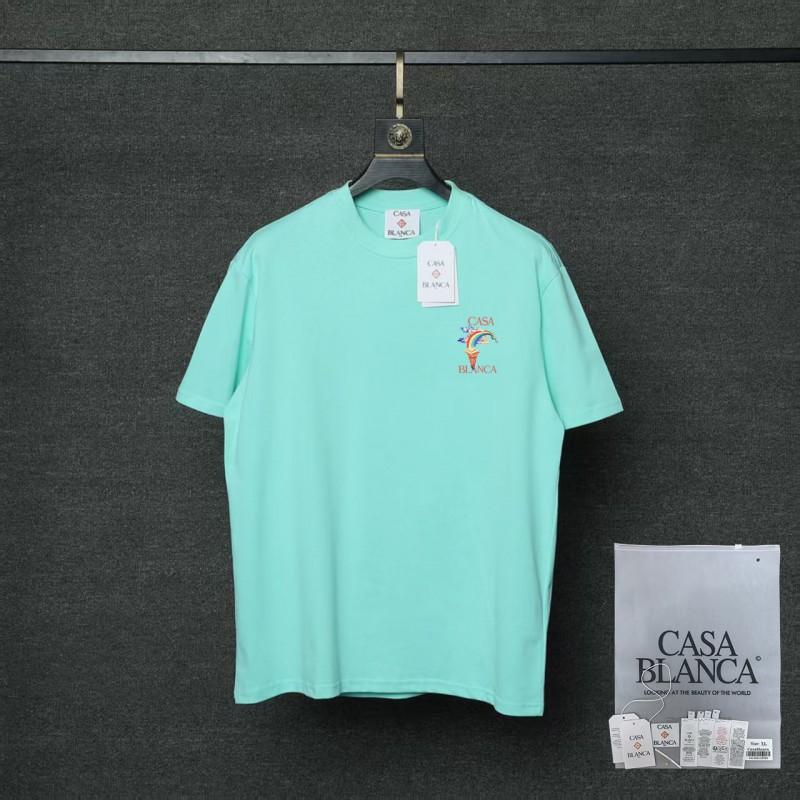 Casablanca Print Tee Mens Loose Fit