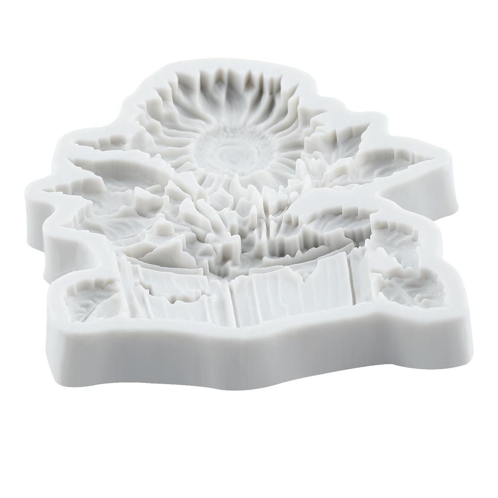 Sunflower Silicone Molds Sunflower Fondant Mold Cake Decorating Tools Cupcake Topper Candy Chocolate Gumpaste Mold