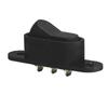 AC250V Rocker Toggle Switch Easy Installation Sturdy Design On-off Switch Rocker Boat-shaped Toggle With Comfortable Grip