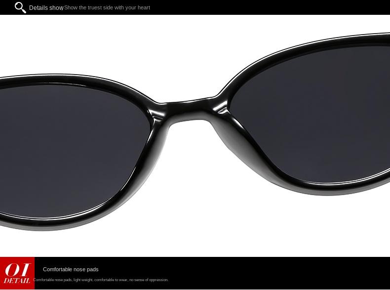 Exquisite Trend Cat Eye Sunglasses Women Men Personality Fashion Sun Glasses Street Photography Glasses