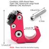 Bruce & Shark Motorcycle Motorcycle Universal Helmet Hook for Yamaha NMAX 155 Carry Helmet Bottle Hanger Holder Hook Red