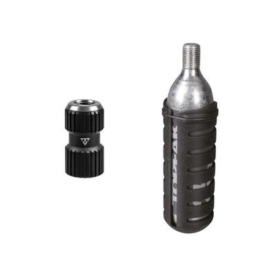 TOPEAK TPK Nano Air Booster mit 25g CO2-Kartusche (PPM12900)