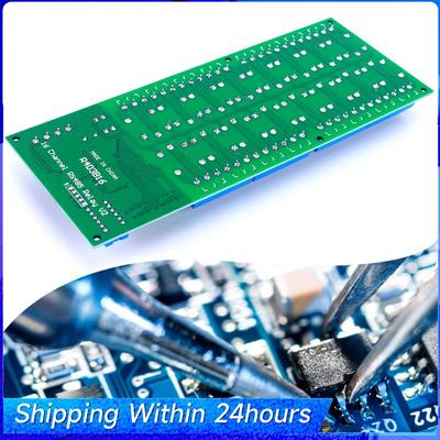 16 Channel Modbus RTU PLC Controller Serial Port Switch RS485 Relay Module Control Switch Board