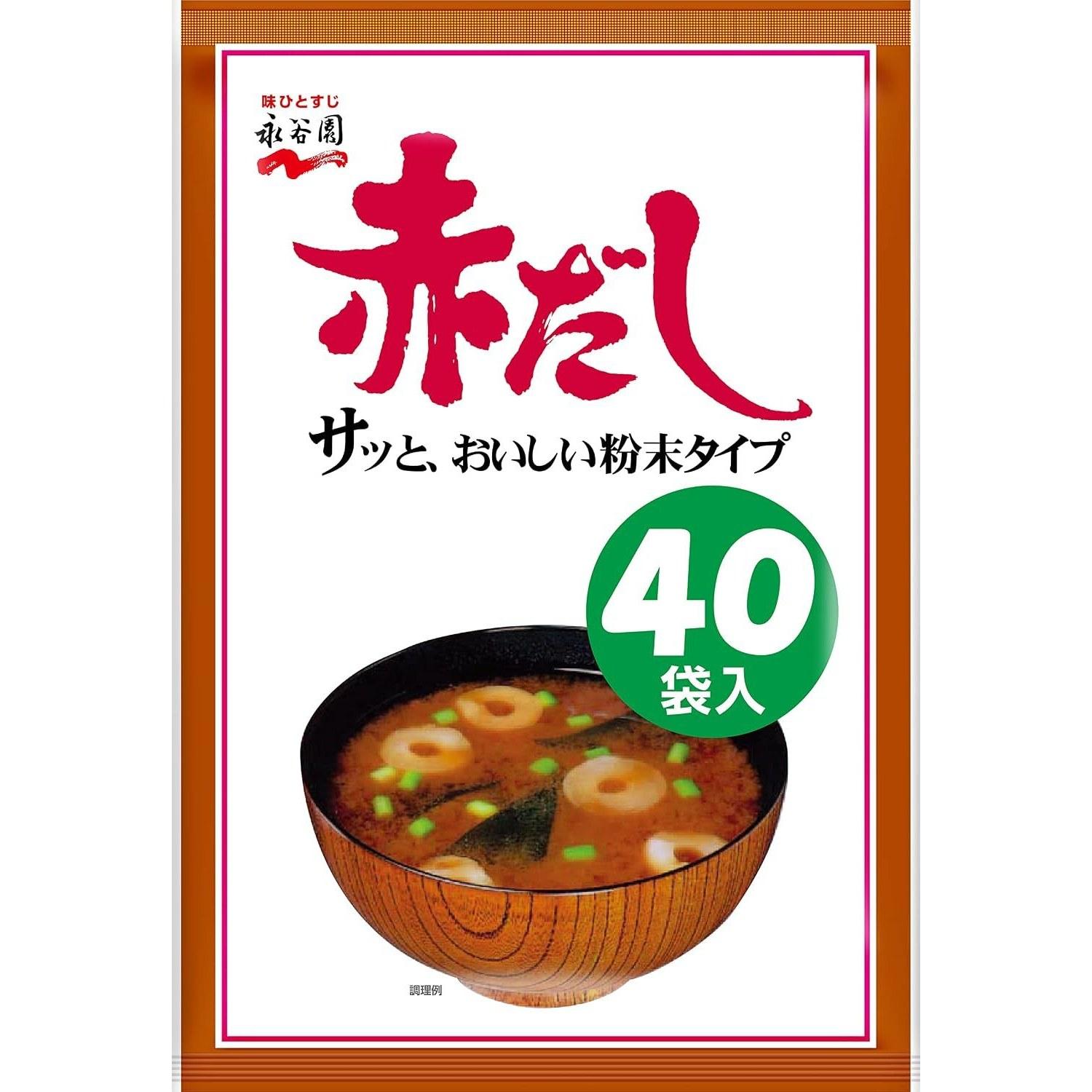 Nagatanien Akadashi Miso Soup Bulk Powder Type Instant Large Capacity 360g (9g40 servings)