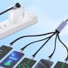 USB A To 5 Port Type-C 5 Pin Charging Data Cable Splitter Cord Universal 66W USB Fast Charging Cord for Phone Tablet