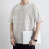 Large Size High-end Simple Short-sleeved T-shirt Men's Loose Solid Color T-shirt
