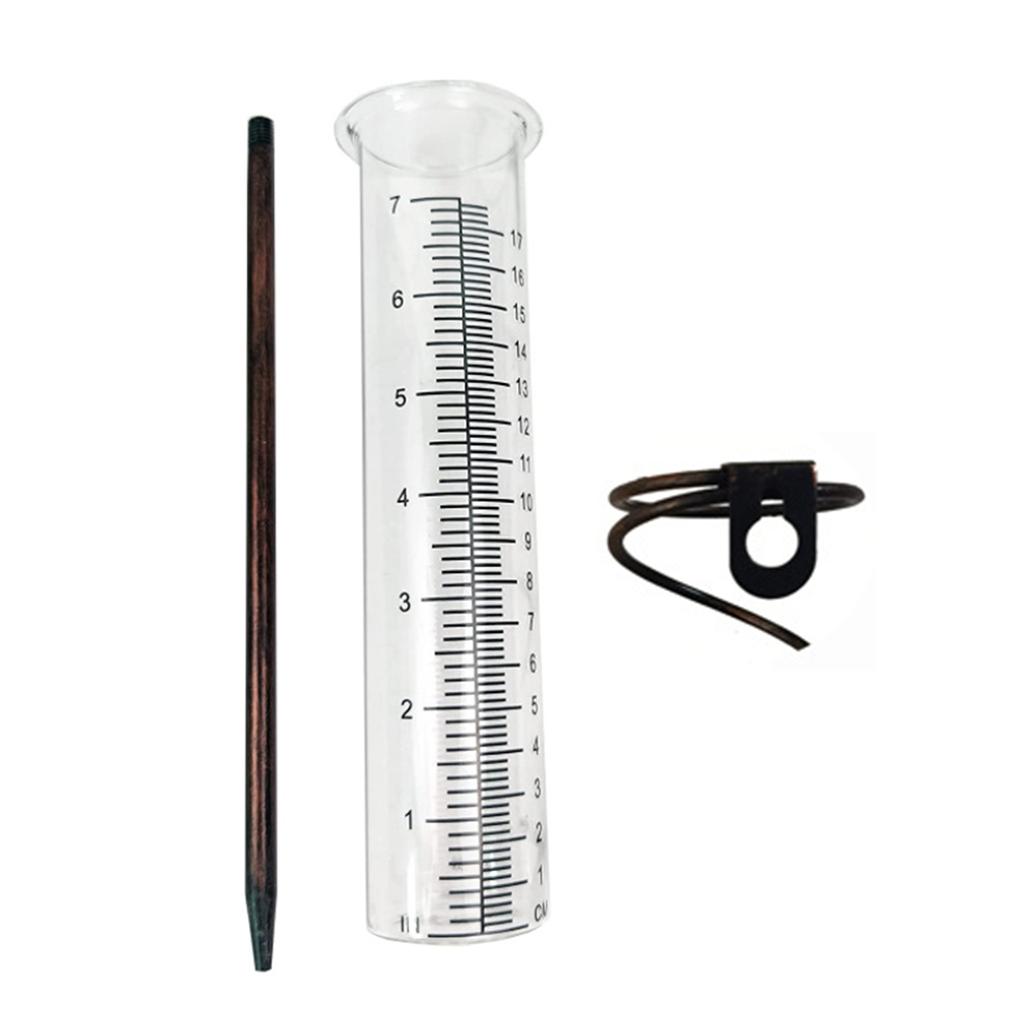 Rainwater Collector Rain Gauge Convenient Artificial Rain Gauges Unique Decors