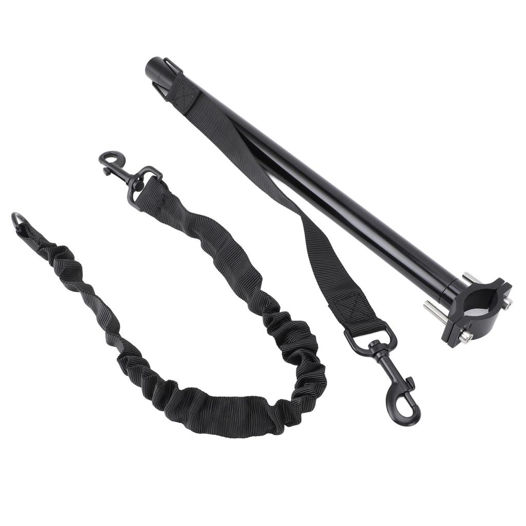 Sykkel Hundebånd Enkel Montering Fjerning Fleksibel Sikkerhet Hund Sykkelbånd for Utendørs Trening