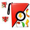 52 Style 400pcs  Card Album 2x2 Loose-leaf Large Capacity Leather Anime Zipper Card Collection Photo Album
