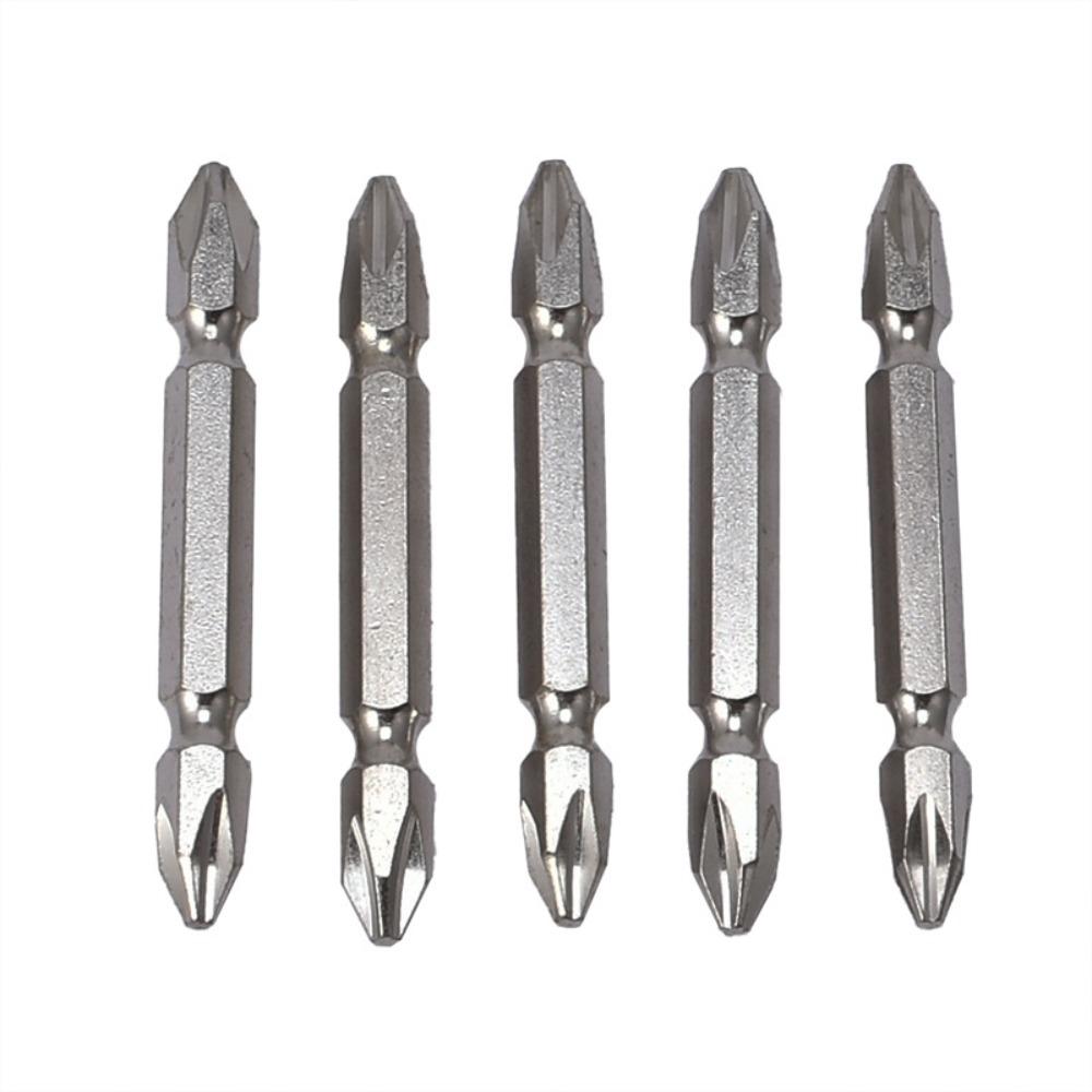

10PCS PH2 Double-ended Screwdriver Bit Magnetic Impact Resistance Phillips Screwdriver Bit Non-slip High Hardness for Makita