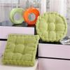 Solid Color Tufted Seat Cushion Square/Round Sofa Cushion Seating Pillow Floor Cushion  Student