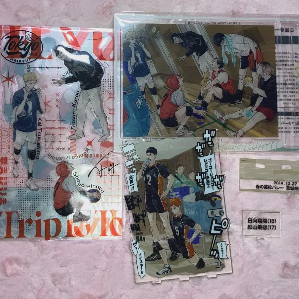 

Haikyu Jump Giga Unopened Acrylic Kageyama Hinata 3rd Grade