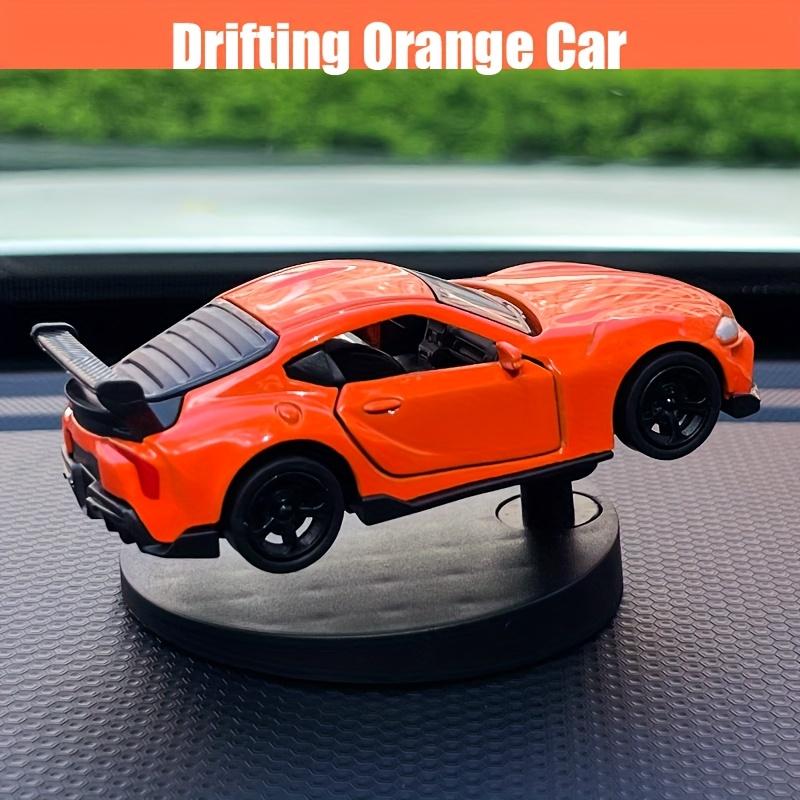 

Dashboard Wobble Car Decoration Swinging Sports Car Ornament Gift for Men Drift Orange Race