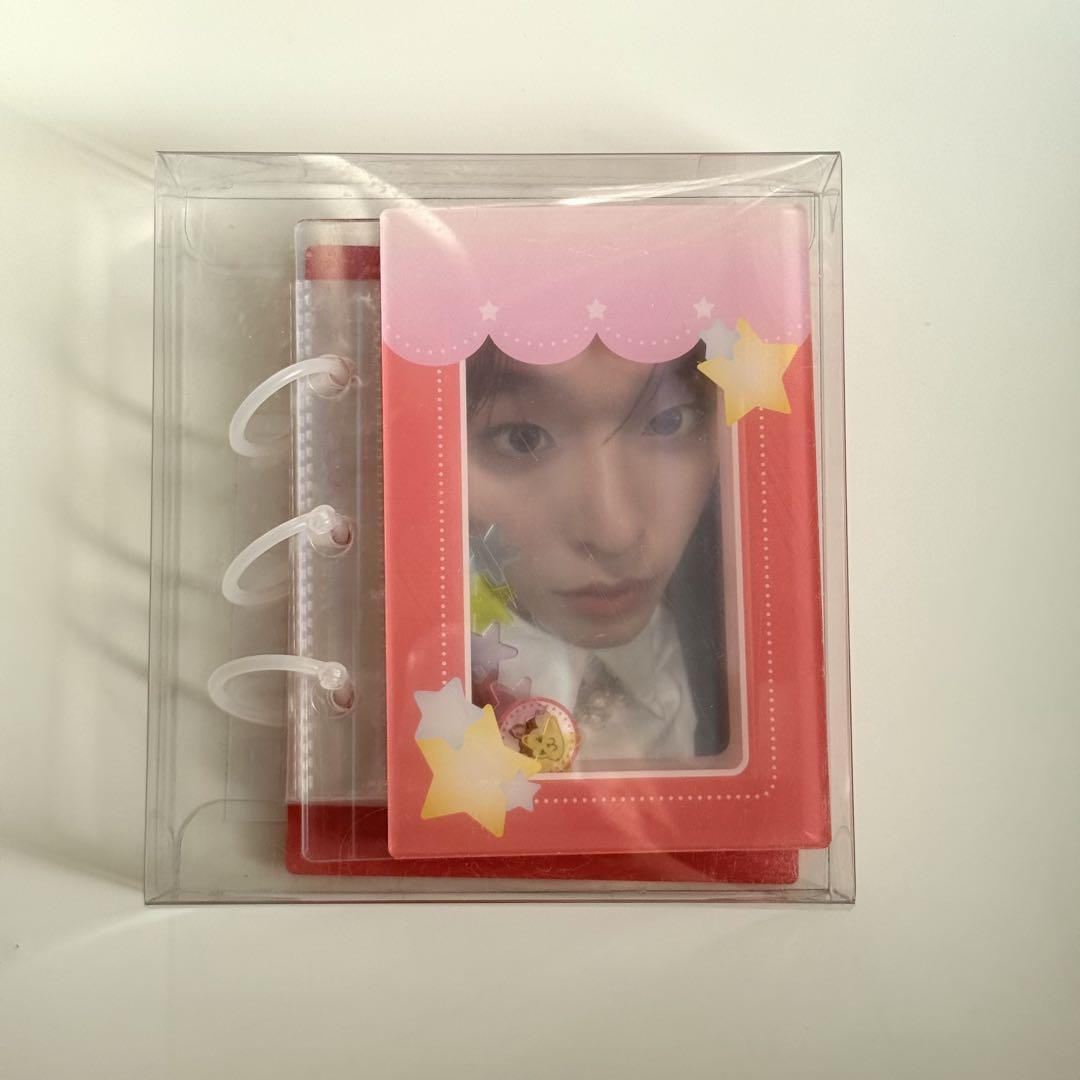 

[USED] NCTWISH Riku 1st Anniversary MD Acrylic Shaker Binder with Trading Card