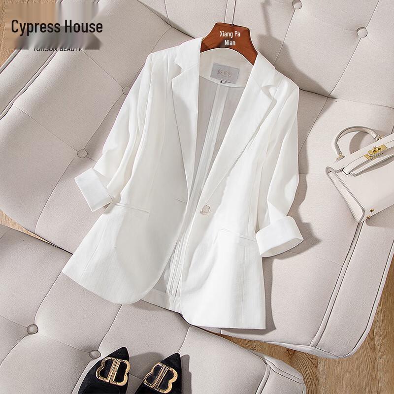 Women s Slim Fit OL Style Spring One-Button Blazer S