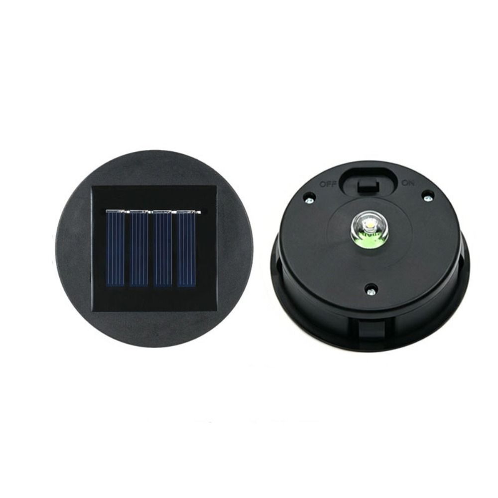 Couvercle de Lampe Solaire Étanche Motif Creux Abat-jour Solaire Pour Lampes Suspendues d'Extérieur