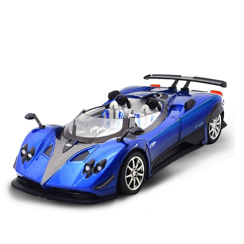 1/32 Pagani Zonda HP Barchetta Alloy Concept Sports Car Model Diecast Metal Racing Super Car Vehicle Model Sound Light Kids Gift