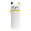 Expandable Cartoon Pen Organizer Pencil Storage Case Foldable Silicone Pouches Great For School Office Home Storage Use