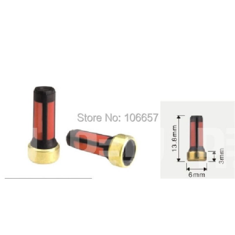 100pcs High Quality 13.8*6*3 Mm Fuel Injector Filter Micro Filter Basket Filter 1004b Size