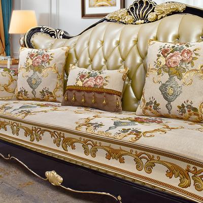 Jacquard-Stoff-Sofa-Bezug, Heimdekoration, hochwertiger Anti-Rutsch-Kissenbezug, Vier-Jahreszeiten-Universal-Wohnzimmer-Sofa-Handtuch-Couch