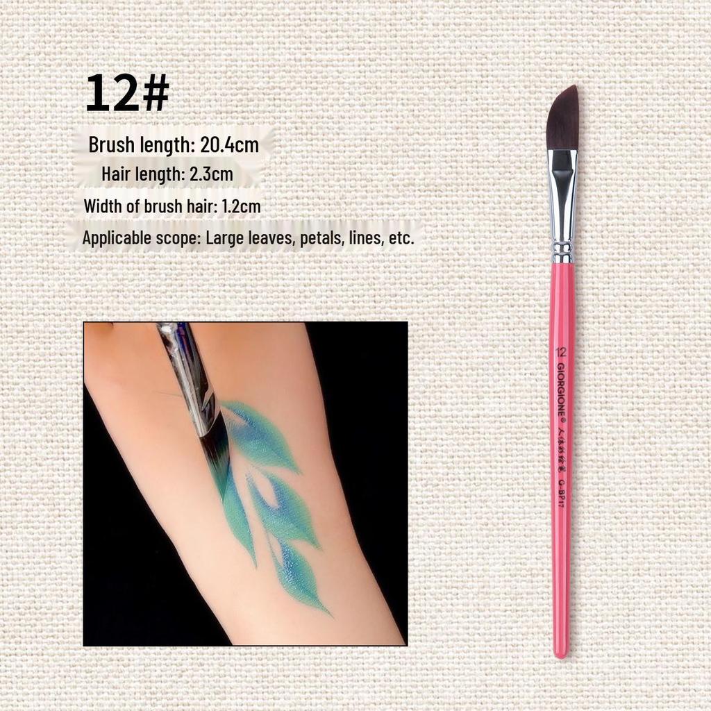 Giorgione 17-Piece Kids' Face & Body Paint Brush Set