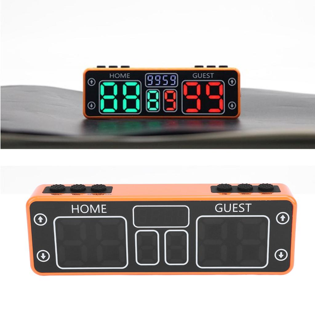 Digital Scoreboard Battery Powered Scoreboard LED Electronic Scoreboard Score 2000mAh for Indoor Outdoor Games