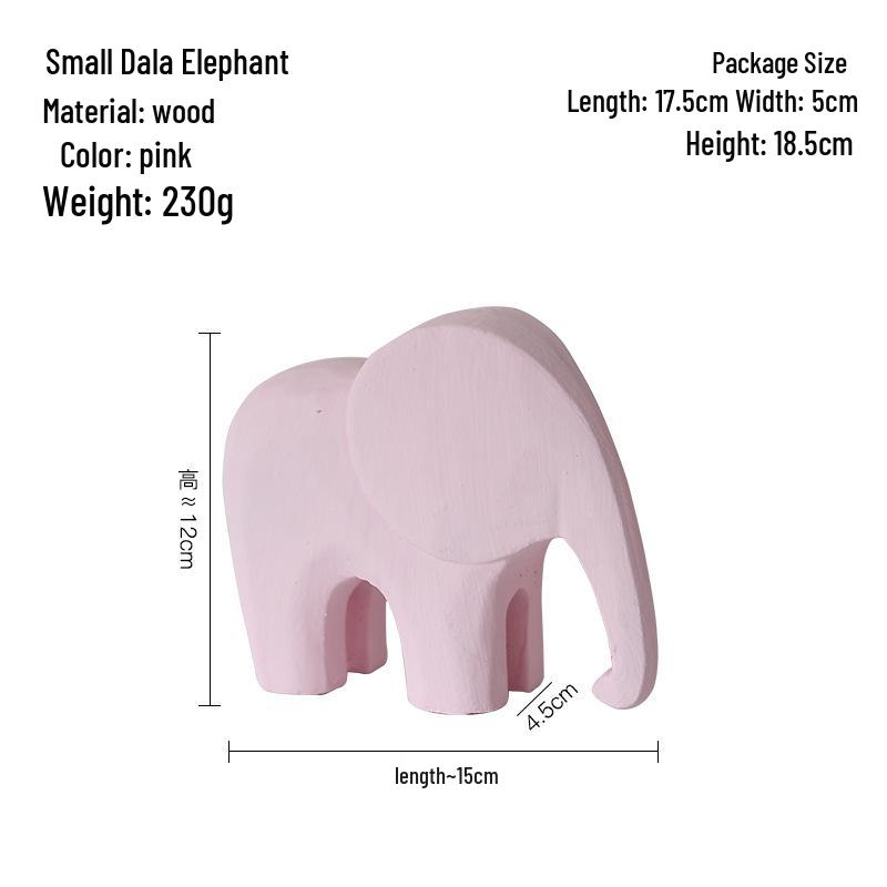 

Nordic-Style Morandi Wooden Horse Ornament for Home, Office, or Living Room Decor