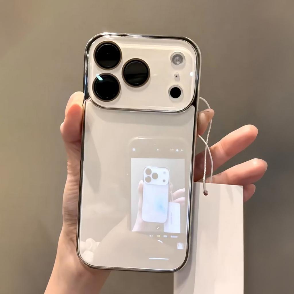 Luxury Tempered Glass Camera Protection Plating Case for iPhone 17 16 15 14 13 12 Pro Max Full Bumper Shockproof Hard Back Cover