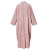 Completo Casual Due Pezzi in Lino con Scollo a V, Taglio Ampio, Manica Lunga, Pantaloni a Gamba Larga, Tessuto Leggero e Traspirante, Adatto per l'Uso Quotidiano