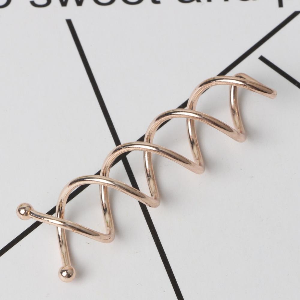 5pcs Hair Fairy Spiral Hair Clip Bridal Headwear Hairpin Ornaments Screw Bobby Pin  Women
