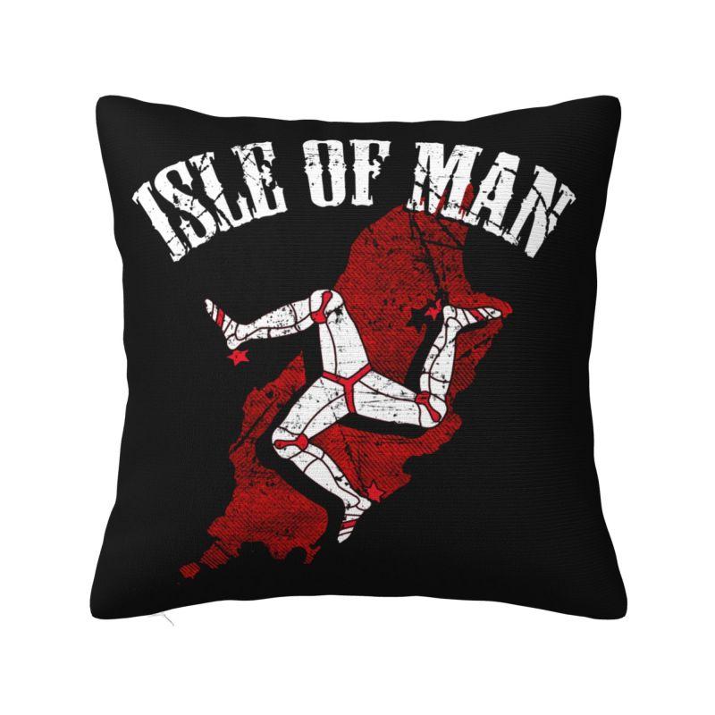 Motorcycle Sport Isle Of Man TT Races Cushion Cover  cm Throw Pillow Case Living Room Decoration Sofa Chair Pillowslip